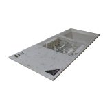 سینک ظرفشویی گرانیتی توکار پارادایز مدل223 BETTY WHITE-GS383